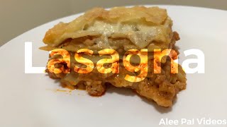 The Most Amazing Lasagna | Lasagne |Chicken Cheese Lasagna | Alee Pal Videos | Eid Lasagna Recipe |