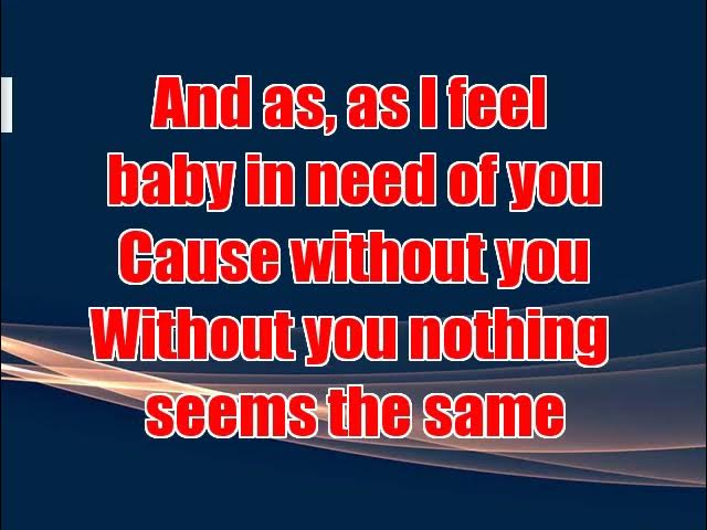 Tab Benoit - Nothing Takes The Place Of You (karaoke) (by request) Tab Benoit - Nothing Takes The Place Of You (karaoke) (by request)
