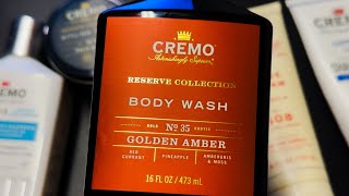 Cremo Golden Amber Body Wash review #cremo