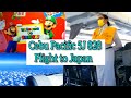 INSIDE CEBU PACIFIC 5J 828 FLIGHT TO JAPAN/ TRAVEL/Gie Japtv