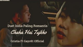 LAGU INDIA PALING ROMANTIS CHAHA HAI TUJHKO - OST MANN Duet Feat Gayo91 Official