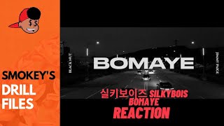 American Rappers First Time Hearing  실키보이즈 SILKYBOIS   BOMAYE 4K  (UK Drill Reaction)