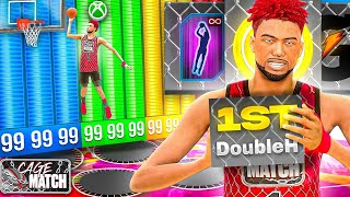 I placed 1st in *NEW* Slam Ball Cages Event! Unlocking Unlimited Boosts on the Best Build in NBA2K24
