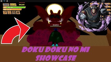 DOKU DOKU NO MI SHOWCASE ONE PIECE PIRATE WRATH