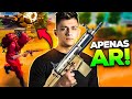 JOGANDO SÓ DE ARMAS AR! - EU MITEI...