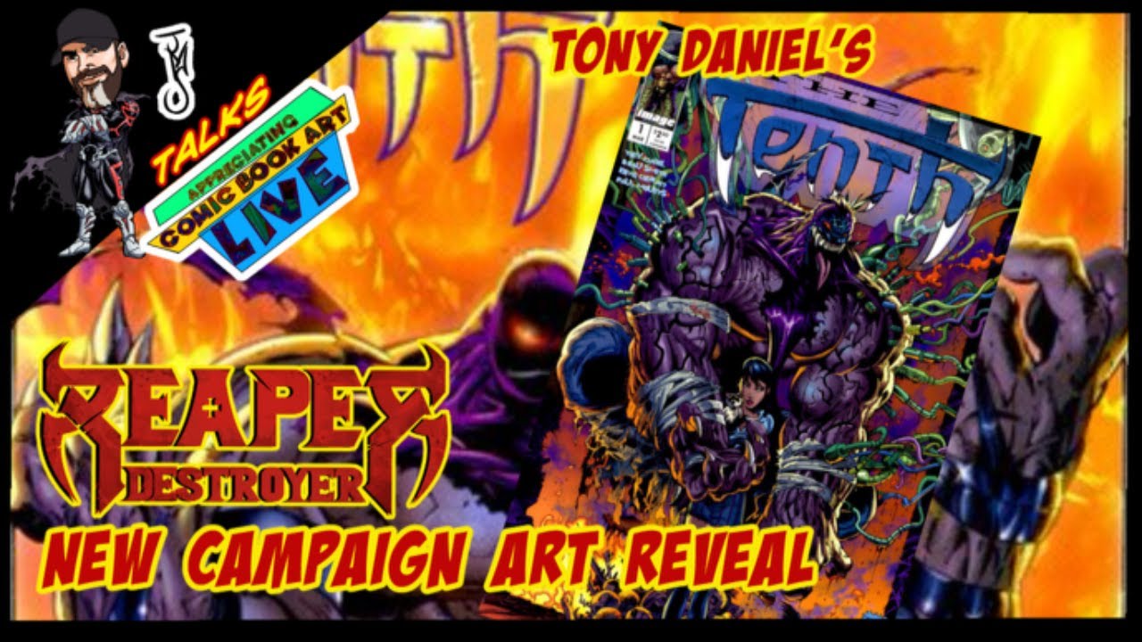 Appreciating Comic Book Art Live: Tony Daniel’s The Tenth