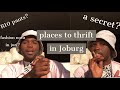 Where to thrift in Johannesburg / South African Youtuber 🌝