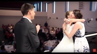 Video thumbnail of "Surprise au mariage de sa soeur"