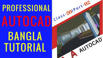 Auto Cad Bangla Tutorial  Professional AutoCAD training Bangla  Class 20 Final Project Part 01