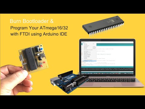 Бейне: Atmega32 Arduino IDE қалай бағдарламалауға болады?