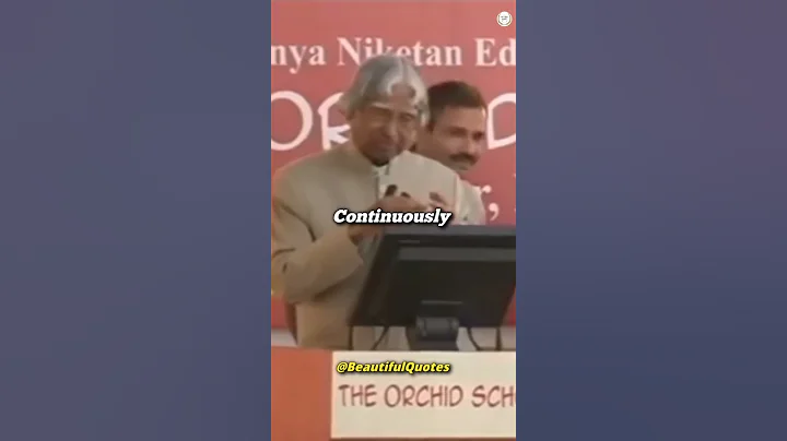How to achieve our goals? | Dr. APJ Abdul Kalam Inspiring speech | Interaction with students | - DayDayNews
