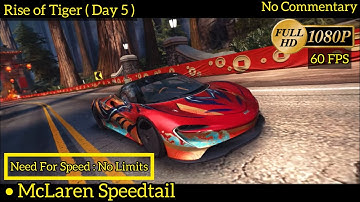 Need For Speed : No Limits | Mclaren Speedtail | 1080 Graphic 60 FPS Gameplay