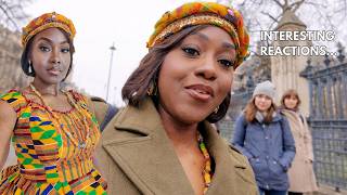 Life Vlog | Wearing my Traditional KENTE on London transport | London living  & Events