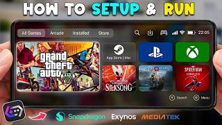 🔥How To Play PC Games On Android Using BannerHub Emulator Best Settings & Tests (GTA 5 & More)