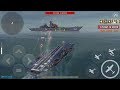 Warship Battle: KITTY HAWK SAVIOR Super Carrier in Boss Attack Stage 1 to 12.