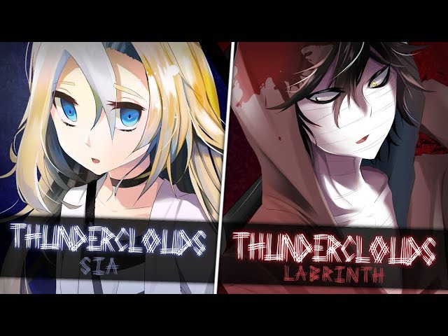 Nightcore ↬ Thunderclouds [Switching Vocals] class=