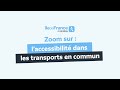 Laccessibilit dans les transports en commun dledefrance