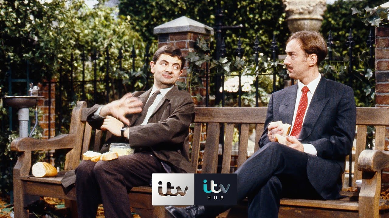 Rowan Atkinson On The Famous Park Bench Lunch Scene Happy Birthday Mr