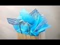 How To Put Tissue In A Gift Bag - Gift Wrapping Tutorial - Easy Quick Gift Wrapping