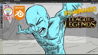 ANIME | BLENDER | League of Legends 3