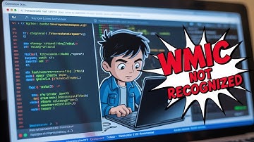 How to fix wmic is not recognized as an internal and external command Error