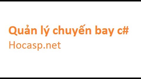 [Hocasp.net] - Hướng dẫn sử dụng code web quản lý chuyến bay sưu tầm