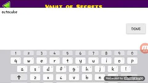 Geometry dash ]2.1 [vault of secrets)All codes