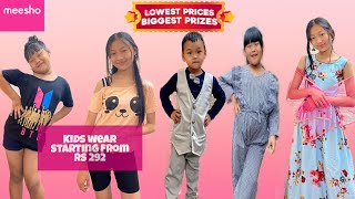I bought some cute Outfits for my Neices and Nephew from Meesho Kids wear Collection😍| screenshot 1