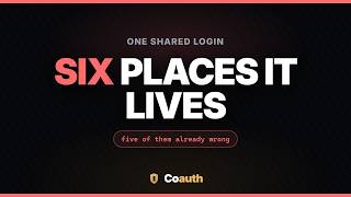 Pick one shared login. Now count where it lives.