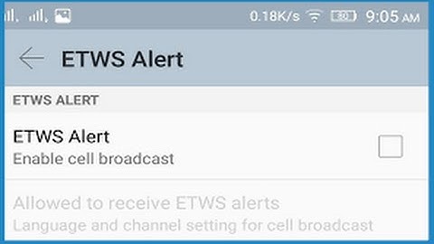 How to stop CELL BROADCAST in lenovo K3  NOTE in android 6.0 (Marshmellow)