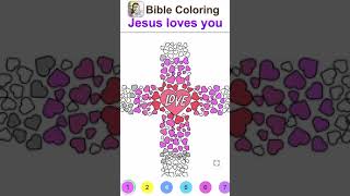 Best Bible Paint By Number Game screenshot 2