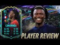 THAT LONGSHOT THOUGH! 😵 - 91 FUTURE STARS CAMAVINGA PLAYER REVIEW! - FIFA 21 ULTIMATE TEAM