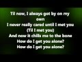 Alyssa Reid Alone Again Part 2 Lyrics Alyssa Reid Alone Again Part 2 Lyrics