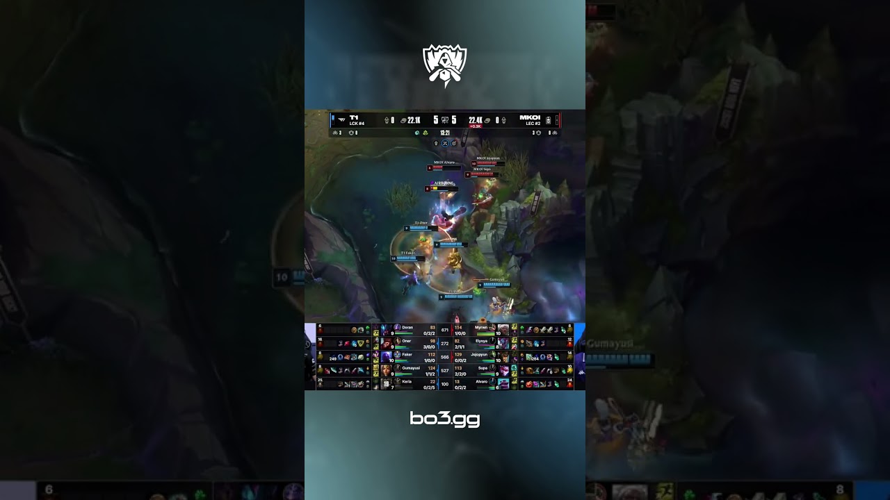 T1 take over — Doran with the double kill! 