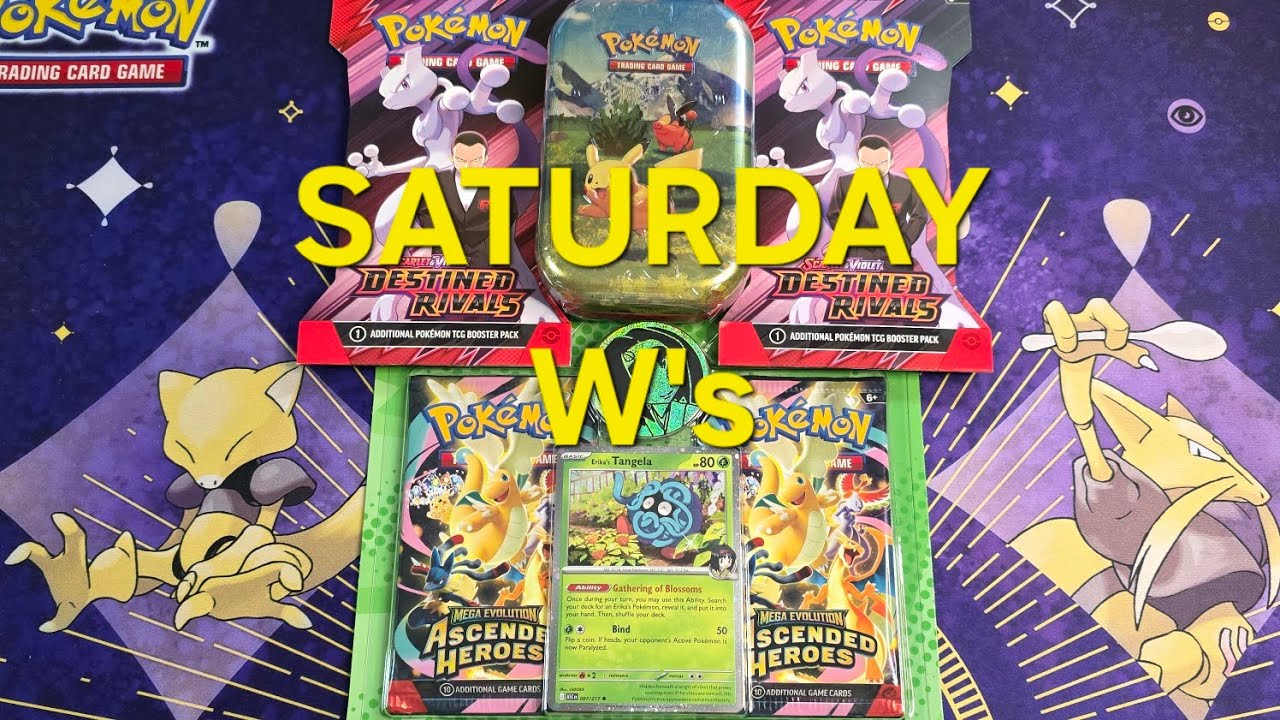 Opening NEW Pokémon Ascended Heroes - Mini Tin, Two Pack + Destined ...