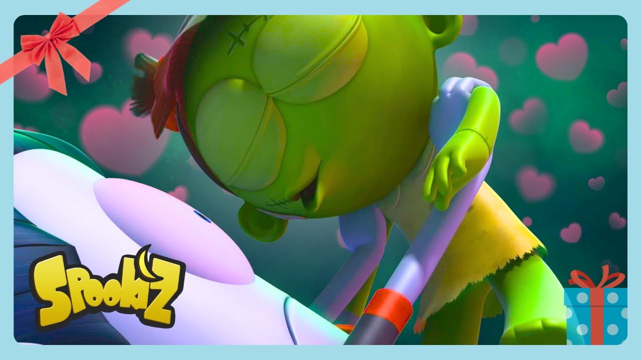 (*´∀｀*)★k.  BABA & ZIZI 🥰 ZIZI HAS A CRUSH! 😍 | 🎄 HAPPY HOLIDAYS 🎄 | Spookiz