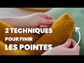 Comment fermer les pointes de chaussettes  2 rabattages incontournables