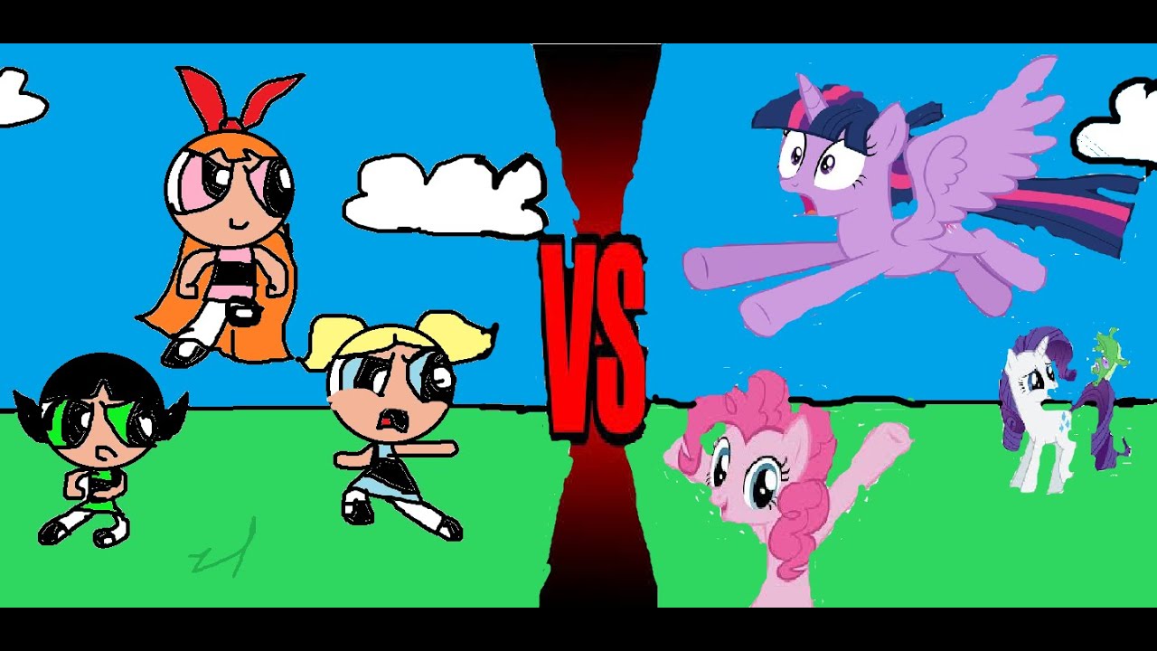M.U.G.E.N: Powerpuff Girls VS My Little Pony