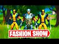 The NEW WOLVERINE SKIN ONLY Fashion Show... (Fortnite)