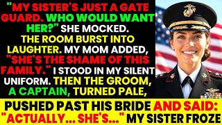 ＂Just A Guard？! How Embarrassing!＂ My Sister Laughed At My Uniform— Until Her Groom Bowed, “Ma’