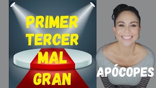 GRAN VS GRANDE EN ESPAÑOL: Y OTROS APÓCOPES