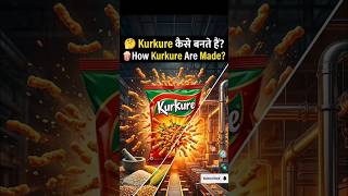 🤔 Kurkure कैसे बनते हैं? 🍿 | How Kurkure Are Made? Factory Process Explained #shorts #trend #feed