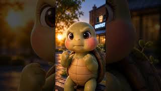 kurukara is finally ready to go to the dentist! #ai #animation #turtles #funny #cute #cartoon