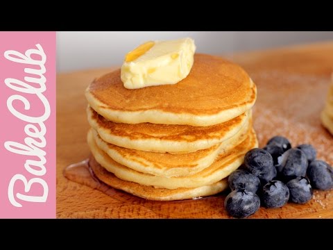 Pancake mit Buttermilch / Rezept / Video / Anleitung. 