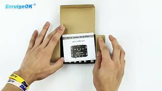 1 Input 4 Output Rca Av Video Splitter Booster Amplifier For Car Lcd Dvd Player