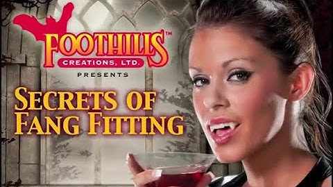 FootHills Fangs Teeth Instructions