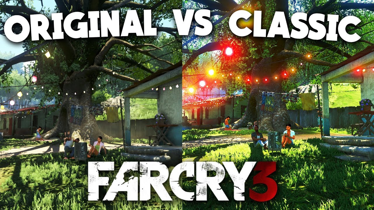 Far Cry 3 Classic Edition Comparison Xbox One Vs Xbox 360 Youtube