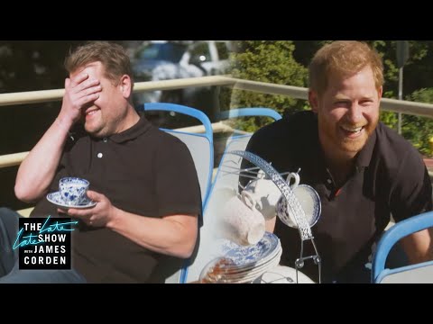 An Afternoon with Prince Harry &amp; James Corden