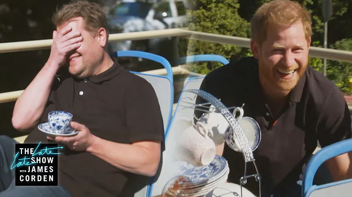 An Afternoon with Prince Harry & James Corden - DayDayNews