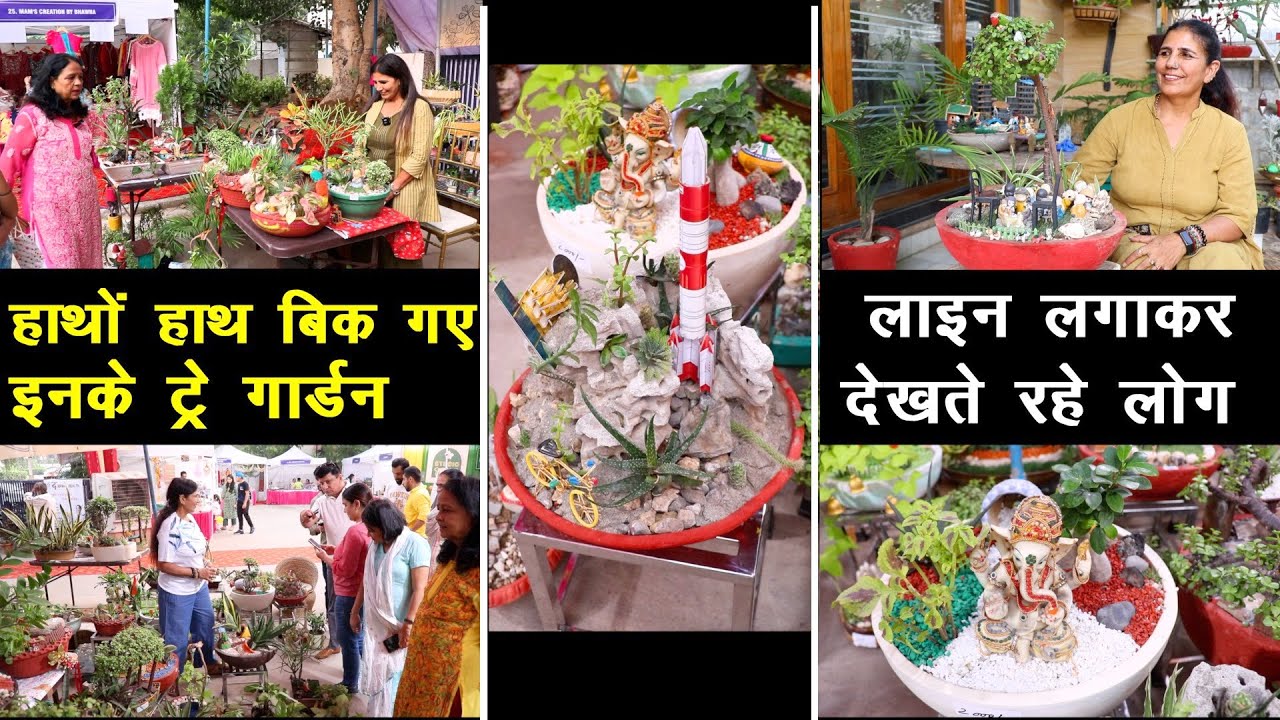 इनके ट्रे गार्डन देखने के लिए लगती है लाइन, आप भी देखते रह जाएंगे || Unique Farming